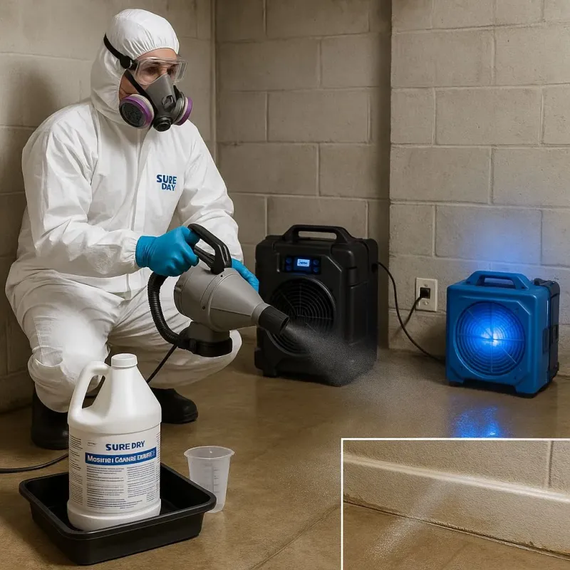 Sanitization and Odor Removal process in Shelburn, IN