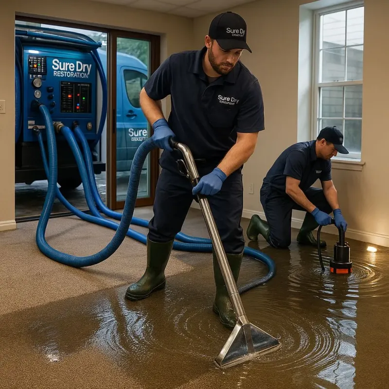 Water Extraction and Removal process in Shelburn, IN